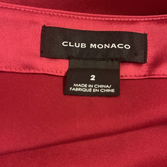 Club Monaco Satin Skirt - Picture 4 of 4